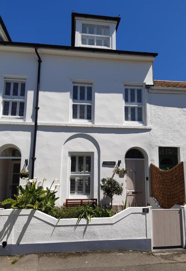 Sanderling - Grade 2 Listed Georgian Townhouse By The Sea ペンザンス エクステリア 写真